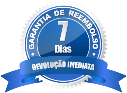 Selo de garantia de reembolso de 7 dias com devolução imediata
